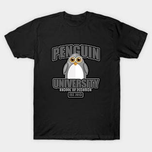 Penguin University - Grey T-Shirt